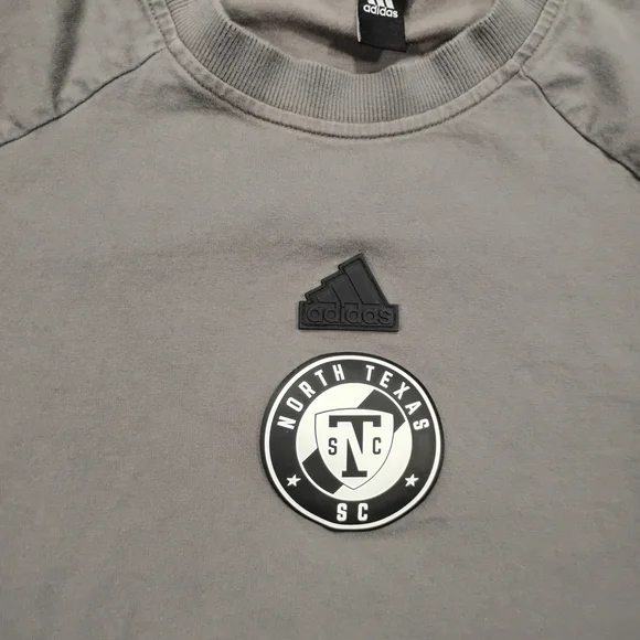 Adidas Gray Men's Shirt - Picture 3 of 5